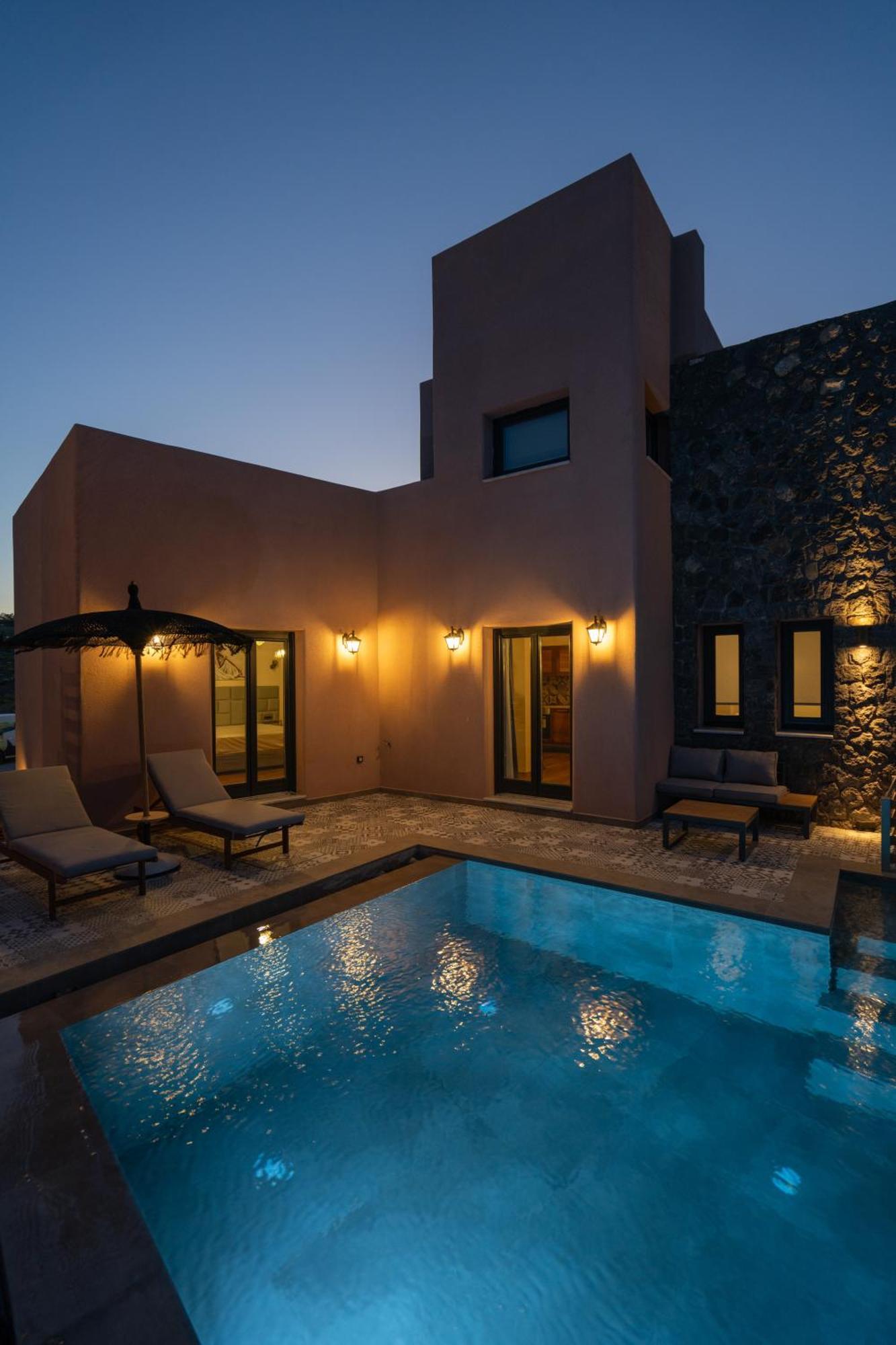 Golden Moments Luxury Stone Villas A Mesaria Exteriér fotografie